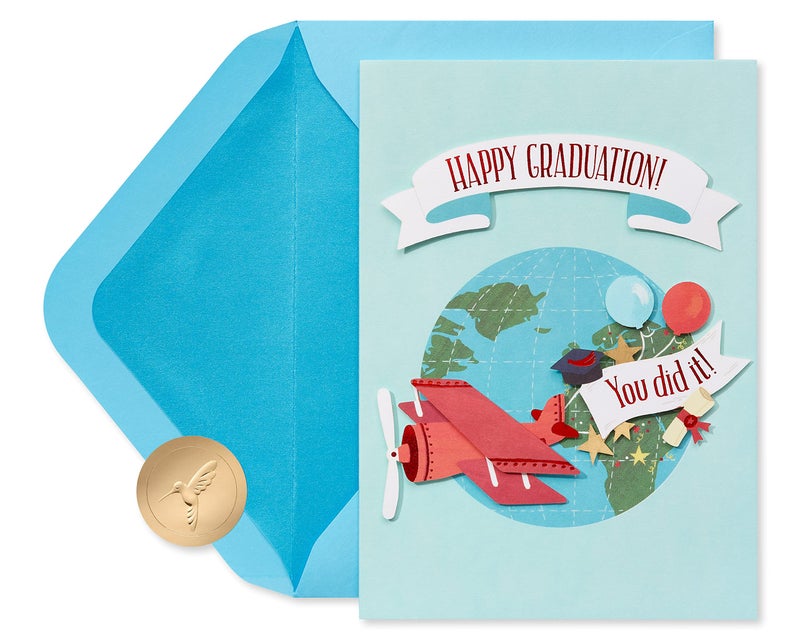 Papyrus Graduation Card (You Did It) - Image 1